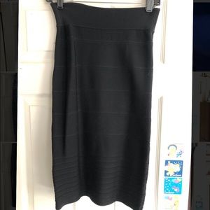 Black Bandage Pencil Skirt